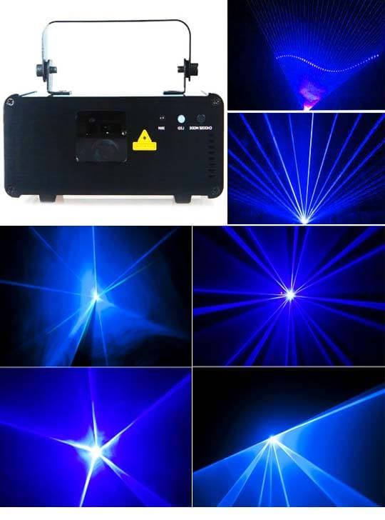 Лазерный проектор цветомузыка MAGNUM BLUE 5000 в Санкт-Петербурге